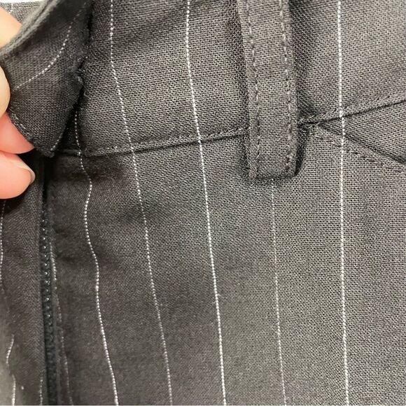[4] Espirit Black and White Pin Stripes Business Casual Dress Pant Trousers - Picture 11 of 15